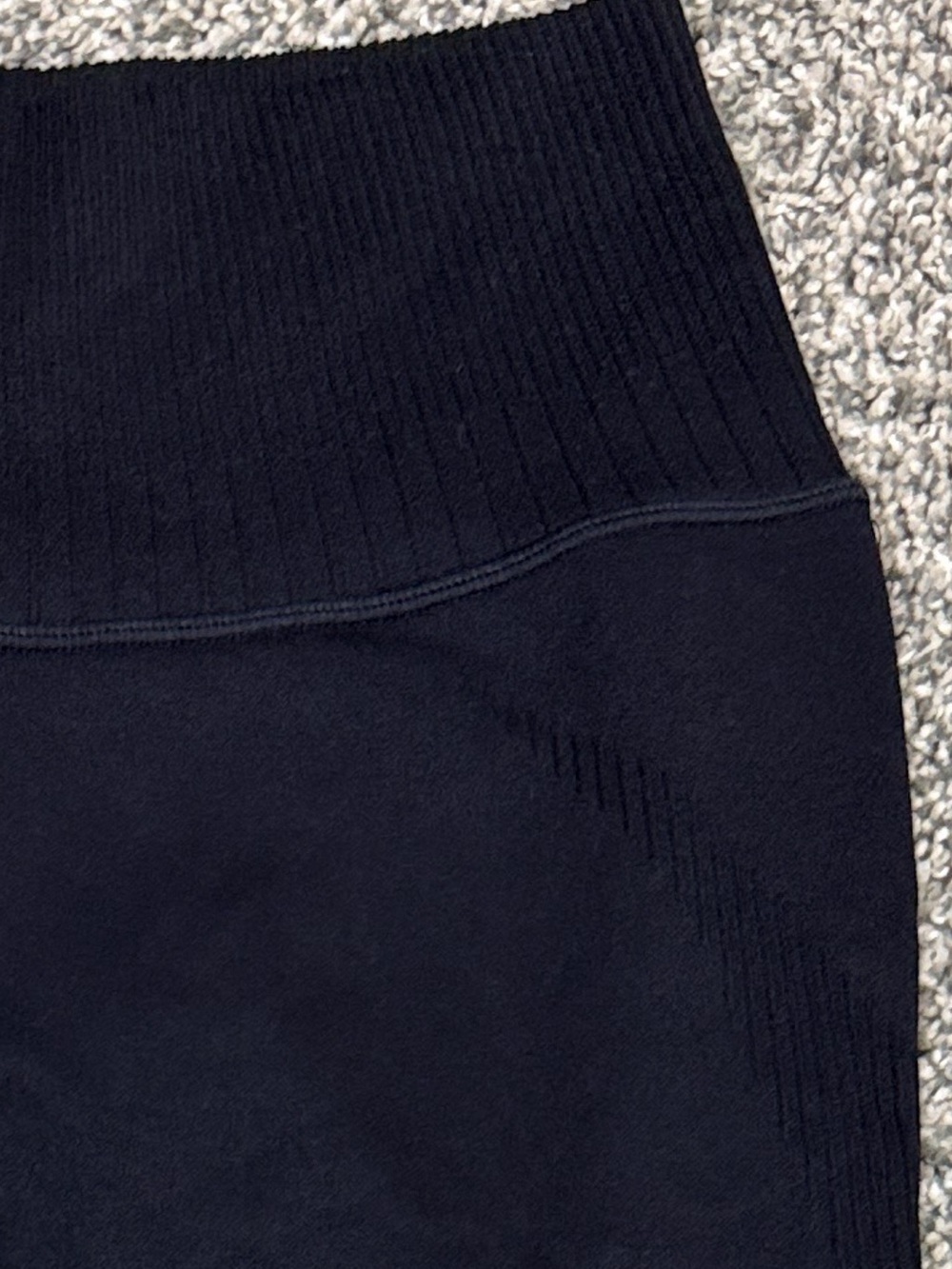 JoyLab Ribbed Black Leggings - Picture 4 of 6